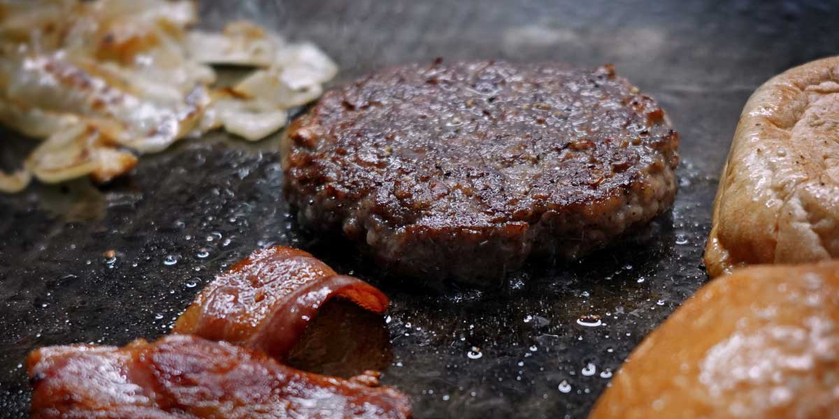 Cooking at Nana Burger